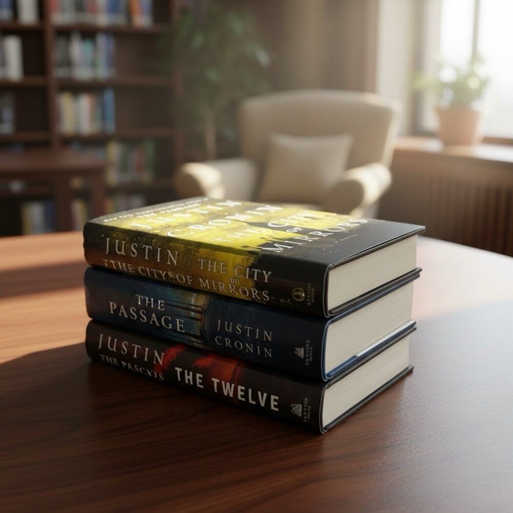 Justin Cronin The Passage Trilogy First Edition Hardcover Set